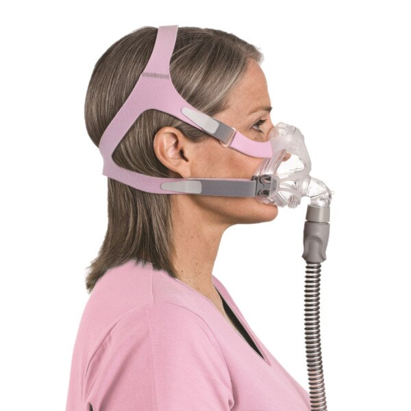 Woman Wearing Quattro Fx Mask